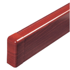 Заглушка для плинтусного короба 100х40 мм (ламинированная под дерево)