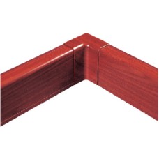 Внутренний угол для плинтусного короба 100х40 мм (ламинированный под дерево) Внутренний угол для плинтусного короба 100х40 мм (ламинированный под дерево)