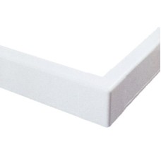 Внешний угол для плинтусного короба 100х40 мм белый Внешний угол для плинтусного короба 100х40 мм белый