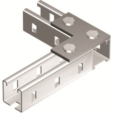 Пластина соединительная L-обр., длина 90х90 мм, 3отв., горячеоцинкованная