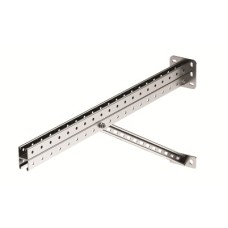 Консоль для тяжелых нагрузок 900 мм с укосиной, горячеоцинкованная