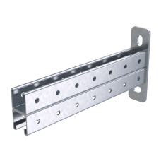 Консоль двойная, 41х41мм, L200мм, горячеоцинкованная