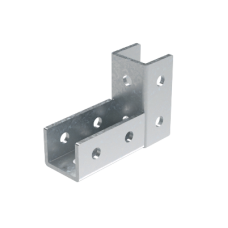 Соединитель С-образного профиля 41х41 под углом 90°, горячеоцинкованный