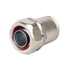 Муфта металлорукав DN 40-жесткая труба д.40мм, IP66/IP67, никелированная латунь