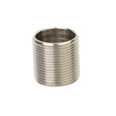 Ниппель M63x1,5, никелированная латунь