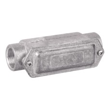 Коробка протяжная алюминиевая, 2 ввода 180°, М50х1,5 ,IP55, 171х62х71мм Коробка протяжная алюминиевая, 2 ввода 180°, М50х1,5 ,IP55, 171х62х71мм