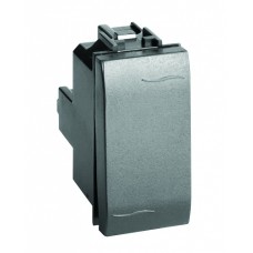 Переключатель, черный, 1мод.