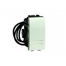 Переключатель с подсветкой, черный, 1мод.