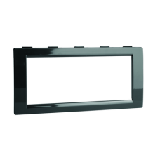 Рамка универсальная на 4 модуля, цвет чёрный