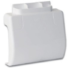 Отвод широкий от каналов 70х22 или 90х25 к 6-мод. коробке "Brava"