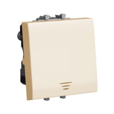 Кнопка одноклавишная модульная, "Avanti", "Ванильная дымка", 2 модуля Кнопка одноклавишная модульная, "Avanti", "Ванильная дымка", 2 модуля