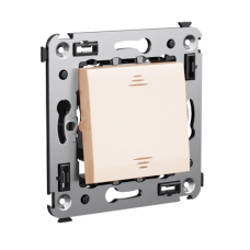 Инвертор одноклавишный в стену, "Avanti", "Ванильная дымка"