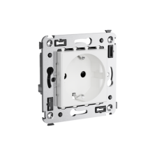 Розетка в стену, 2P+E, с з/ш, "Avanti", "Белое облако" Розетка в стену, 2P+E, с з/ш, "Avanti", "Белое облако"