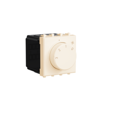 Механизм управления вентиляторами модульный, "Avanti", "Ванильная дымка", 2 модуля