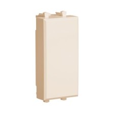 Заглушка модульная, "Avanti", "Ванильная дымка", 1 модуль