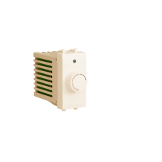 Диммер поворотный модульный, "Avanti", "Ванильная дымка", 1 модуль