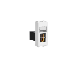 HDMI розетка модульная, тип А-А, "Avanti", "Белое облако", 1 модуль