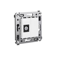 Розетка TV оконечная в стену, "Avanti", "Белое облако" Розетка TV оконечная в стену, "Avanti", "Белое облако"