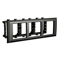 Рамка-суппорт "Avanti" для "In-liner Front", черный, 6 модулей