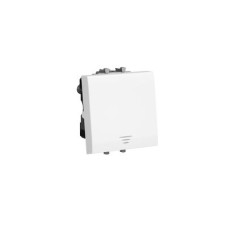 Кнопка одноклавишная модульная, "Avanti", "Белое облако", 2 модуля Кнопка одноклавишная модульная, "Avanti", "Белое облако", 2 модуля