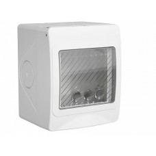 Коробка для настенного монтажа "Avanti", IP55, серая, 2 модуля Коробка для настенного монтажа "Avanti", IP55, серая, 2 модуля