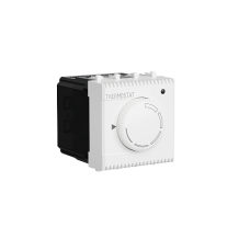 Термостат модульный для теплых полов, "Avanti", "Белое облако", 2 модуля