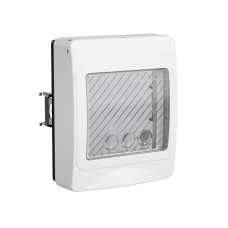 Рамка для монтажа в стену "Avanti", IP55, "Белое облако", 2 модуля