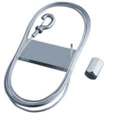 Трос с держателями L10000 диам.1,5 мм