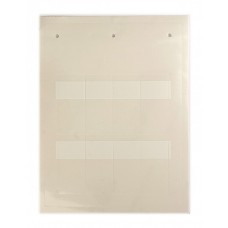 Самоламинирующаяся маркировка для кабелей и труб. Белая