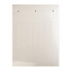 Табличка эластичная. Клейкое основание. Винил. Белый