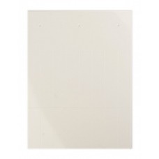 Табличка полужесткая. Установка в держатель. Для маркировки модульного оборудования. ПВХ-0,5. Серебристый