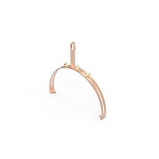 Коньк.рег. зажим увелич. размера., медь