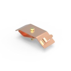 Держатель прутка на водостоке, медь