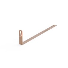 Прямой держатель под черепицу, 450мм,медь