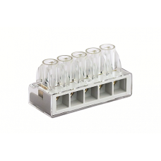 Клеммная колодка соединительная 5х4,5мм. Клеммная колодка соединительная 5х4,5мм.