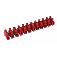 Клемник Фибергласс, 12р,150°С,450V, 76A, 16мм.кв.