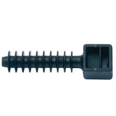 База дюбельного типа, черная, 37х13