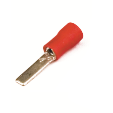 Наконечник штыревой плоский с изолир.фланцем 0,25-1,5 кв.мм 3х12 мм (НШПИ)