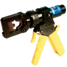 Кримпер для обжима неизолированных наконечников с набором матриц в чемодане 6-120 кв.мм