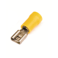 Наконечник плоский с изолир.фланцем (розетка) 2,5-6 кв.мм 6,3х0,8 мм (РПИ-М)