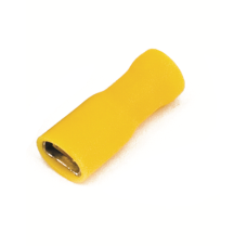 Наконечник плоский полностью изолир. (розетка) 2,5-6 кв.мм 6,3х0,8 мм (РППИ-М)