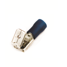 Наконечник плоский с изолир.фланцем (смешанный) 1,5-2,5 кв.мм 6,3х0,8 мм (РПИ-О)