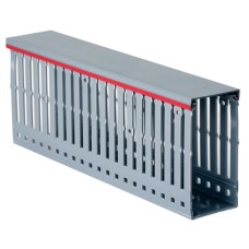 Короб перфорированный, серый RL6 100x80