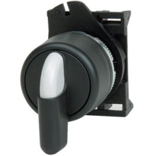 Переключатель на 3 положения с возвратом длинная ручка, зеленый Переключатель на 3 положения с возвратом длинная ручка, зеленый