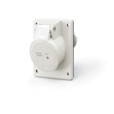 Розетка панельная 40-50 Вольт, 16 Амп, 40-50 В/50-60 Гц, IP44, 2 полюса