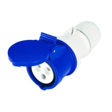 Розетка кабельная IP44 16A 3P+E+N 400V Розетка кабельная IP44 16A 3P+E+N 400V