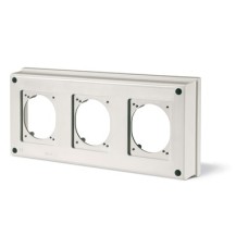 Крышка 150х328х45 на 3 поста с основанием 70х87 мм.