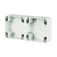 Коробка для настенной установки на 2 поста Коробка для настенной установки на 2 поста