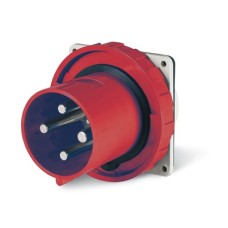 Вилка панельная прямая IP67 125А 3P+E 400В