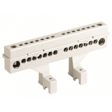 Клеммный блок (2х12мод. + суппорты) в комплекте с крепежом Клеммный блок (2х12мод. + суппорты) в комплекте с крепежом
